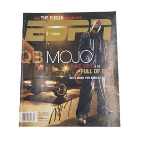 Michael Vick Signed Magazine ESPN January 2003